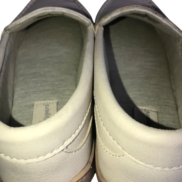 My Pillow My Slippers Womens Moccasin Cream Soft Leather Size 8W