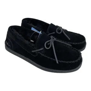 MySlippers Leather Moccasin Slippers Sz8