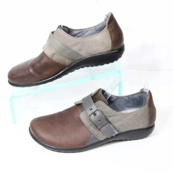 Naot Tane Shoes sz 9 Women Leather Loafer Comfort Flat EU 40