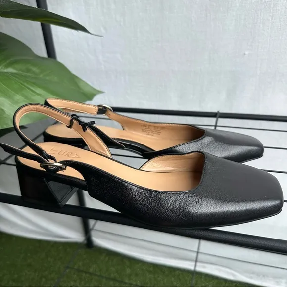 Naturalizer Jayla Slingback Pump Square Toe Low Heels / Size 6.5