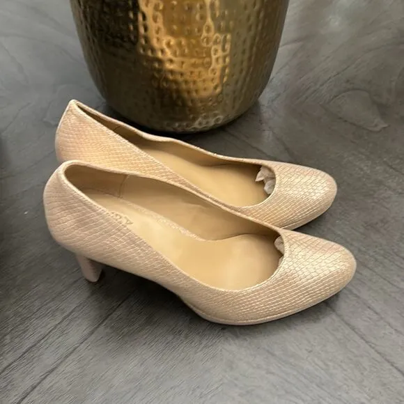 Naturalizer Teresa Women's Heels Soft Gold