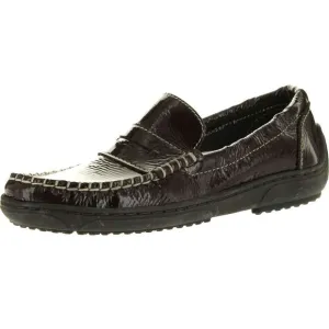 Naturino Polo Brown Patent ChildG flats-shoes 34 NEW