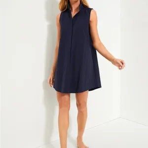 Navy Sleeveless Charlie DressTUCKERNUCK