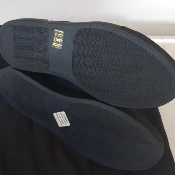 Neil Barrett Sneakers Black Patent Nylon NWOT Women's 8.5 Men's 7