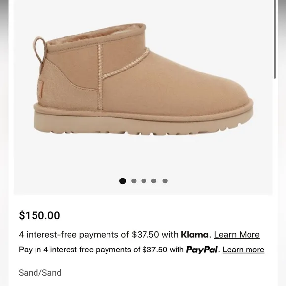 NEVER WORN UGG Ultra Mini Boot
