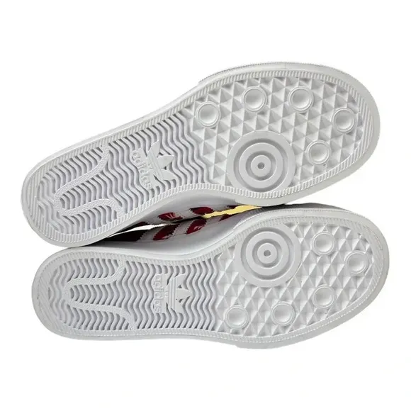 NEW Adidas Thebe Magugu Nizza Platform MidSneaker Women’s Size 6 Red/White