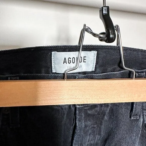 NEW AGOLDE Lana Mid Rise Vintage Straight Jean Size 32