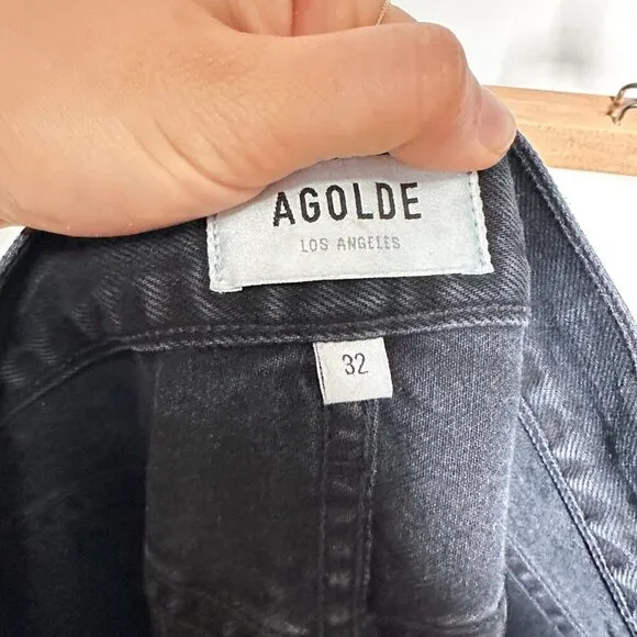 NEW AGOLDE Lana Mid Rise Vintage Straight Jean Size 32