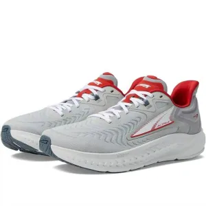 NEW ALTRA men's torin 7 running shoes in grey/red
