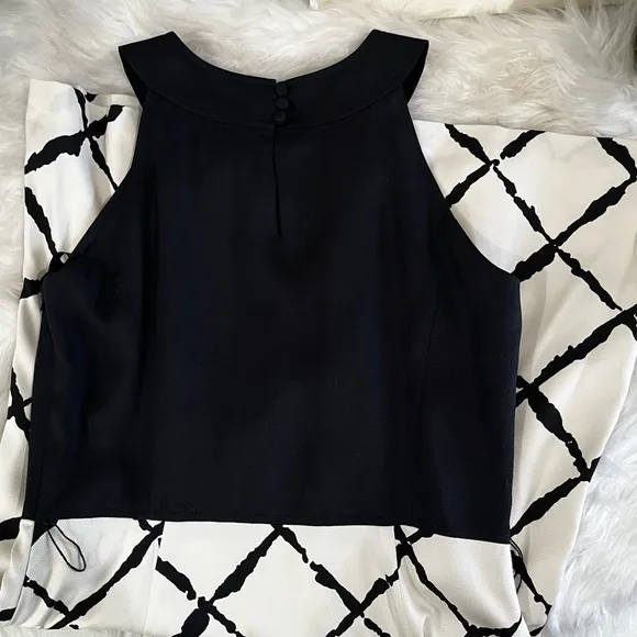 NEW Ann Taylor Silk Classic Tailored Hourglass Fit Flare Belted City Dress NWOT