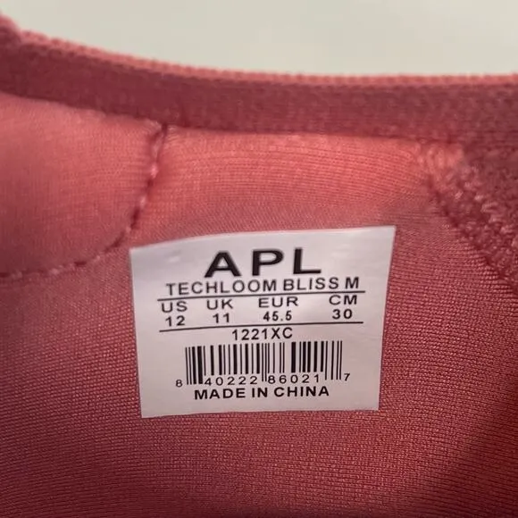 NEW APL TechLoom Bliss Men's Sneakers in Cedar/Beach Size 12