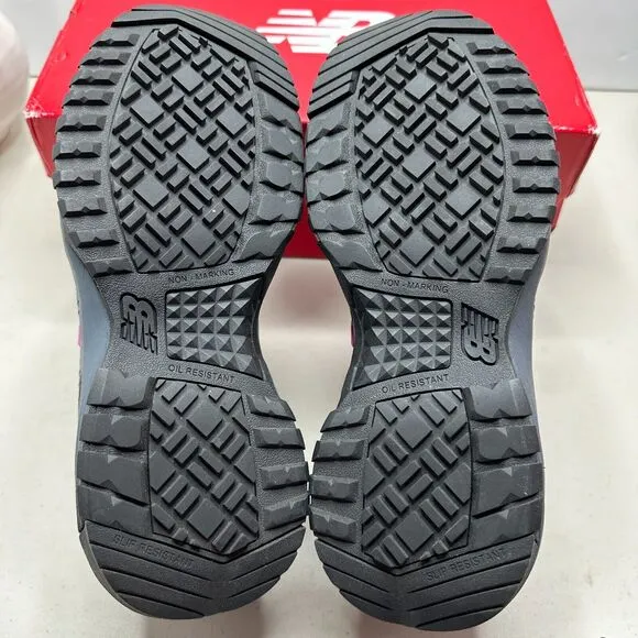 New Balance 589V1 Industrial Slip Resistant Composite Toe Shoe Gray Women 8 NWB
