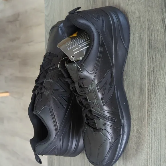 New Balance 608 Men's Black Slip Resistant Shoes Size 17