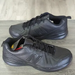 New Balance 608 Men's Black Slip Resistant Shoes Size 17