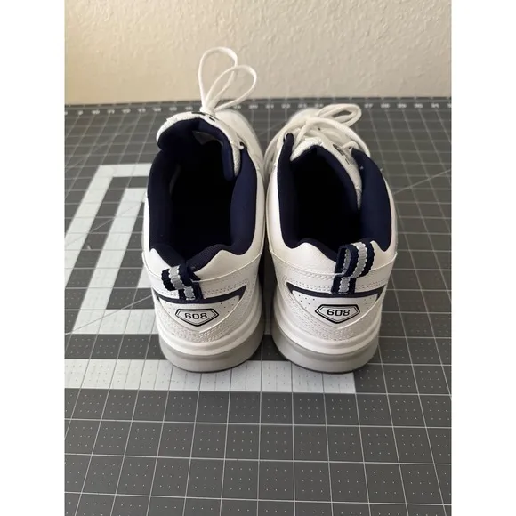 New Balance 608 Size 12.5 Training Shoes Comfort Insert White Sneakers Dad Shoes