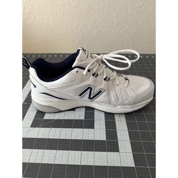 New Balance 608 Size 12.5 Training Shoes Comfort Insert White Sneakers Dad Shoes