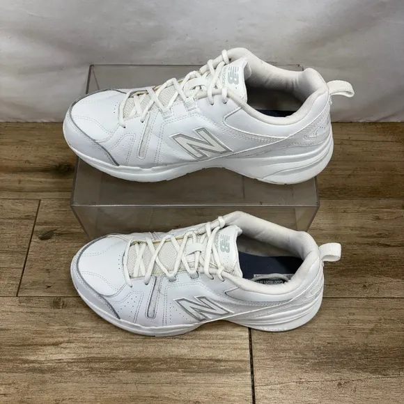New Balance 608 V5 Cross Trainer Size 11 2E - White Casual Comfort