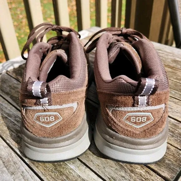 New Balance 608v5 Chocolate Brown Mens Size 10 2E MX608UB5 Shoes Sneakers 608 V5