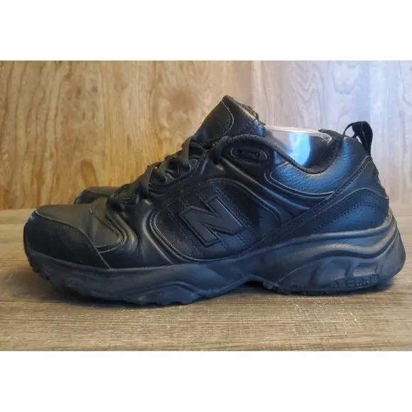 New Balance 623 Athletic Shoes Slip &amp; Oil Resistant Mens Size 10 Black