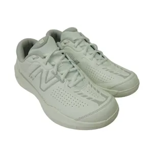 New Balance 696 V5 Tennis Pickleball Shoes Court Athletic White Wide W10D/ M8.5