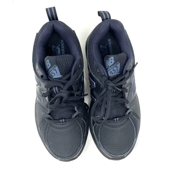 New Balance 857v2 All Black WX857AB2 Cross Training Shoes WIDE