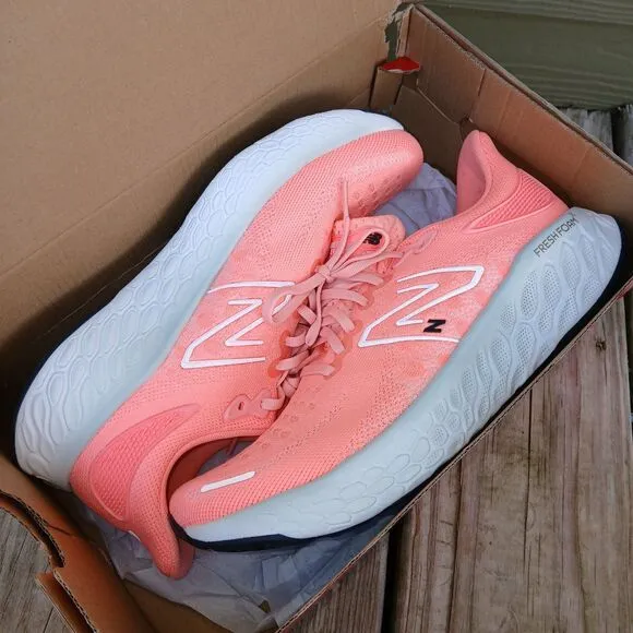 New Balance Fresh Foam X 1080v12 Women’s Running Shoes 10.5 Grapefruit Pink