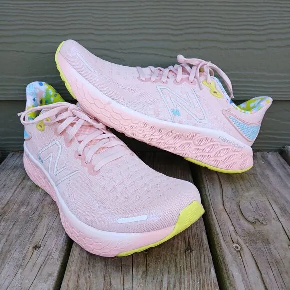 New Balance Fresh Foam X 1080v12 Women’s Running Shoes Pink Haze Lace Up 10.5 B