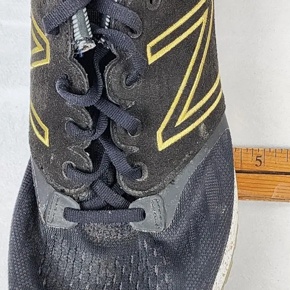 New Balance Fresh Foam Zante 26.2 V3 Running Shoe Mens Size 11.5 Black/Gold 2017