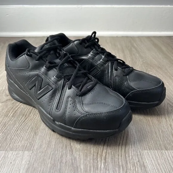 New Balance Mens 10 4E Cross Trainer Athletic Shoes Black No Slip MX608AB5 EUC