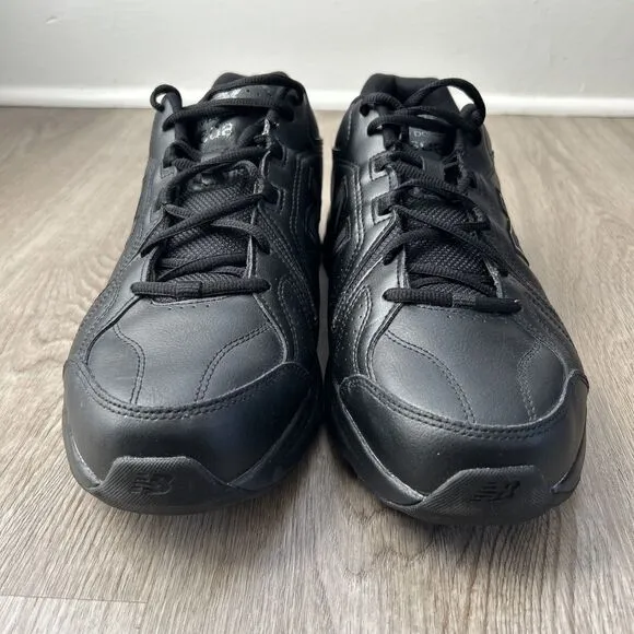 New Balance Mens 10 4E Cross Trainer Athletic Shoes Black No Slip MX608AB5 EUC