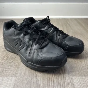 New Balance Mens 10 4E Cross Trainer Athletic Shoes Black No Slip MX608AB5 EUC