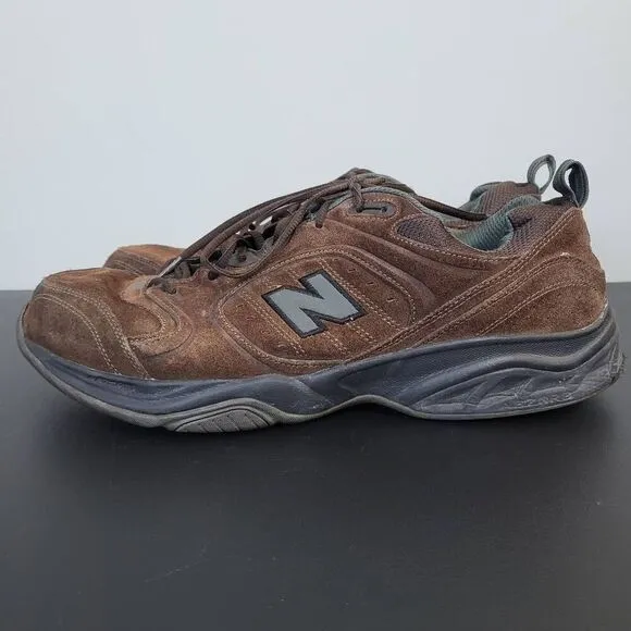 New Balance Mens 623 Cross Training Shoes Size 15 Brown Suede Sneakers Comfort
