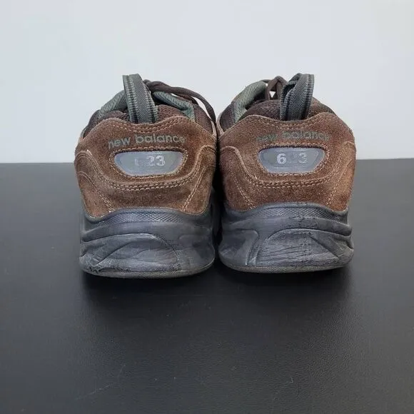 New Balance Mens 623 Cross Training Shoes Size 15 Brown Suede Sneakers Comfort