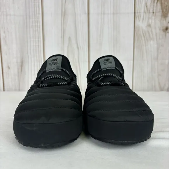 New Balance Shoes Slip On Comfort Water Resistant Unisex Slippers Black Size 8