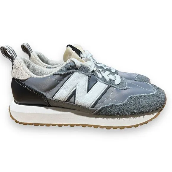 New Balance Sneakers 237 Mens 7.5 Todd Snyder Grey City Gym Trainer Suede