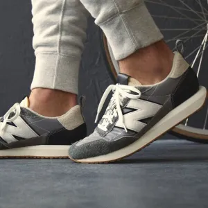 New Balance Sneakers 237 Mens 7.5 Todd Snyder Grey City Gym Trainer Suede