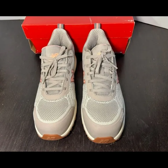 New Balance Speedware Composite Toe Industrial Shoe Beige/Desert Flower Womans 9