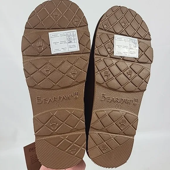 NEW Bearpaw Tabitha Women's Indoor &amp; Outdoor Slippers Hickory ii 220 Sz 8 NIB