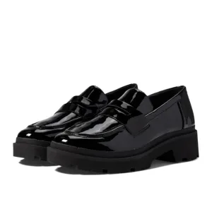 New! Blondo School Waterproof Patent Leather Platform Chunky Heel Loafer Shoes