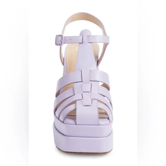 NEW! BP Purple Amaya Fisherman Platform Sandals - Size 9.5