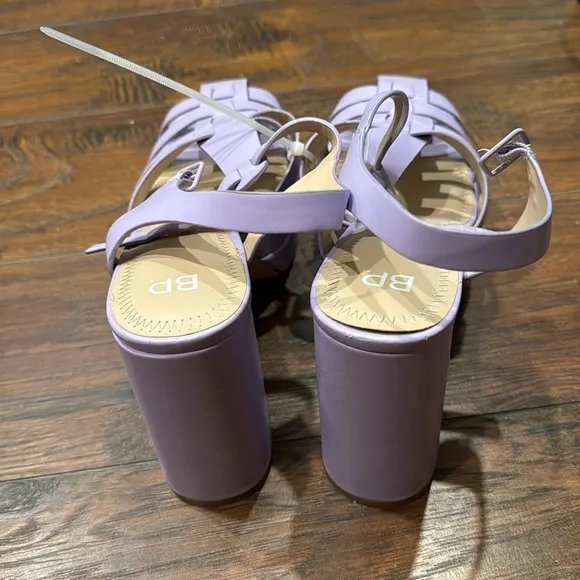 NEW! BP Purple Amaya Fisherman Platform Sandals - Size 9.5