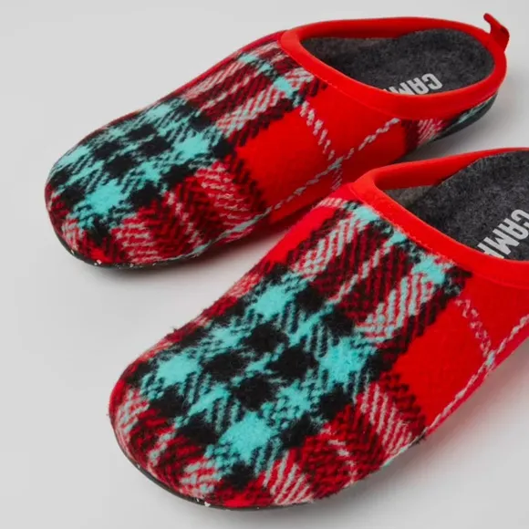 New Camper Wabi Printed Recycled Cotton Women’s Slippers Size 7.5