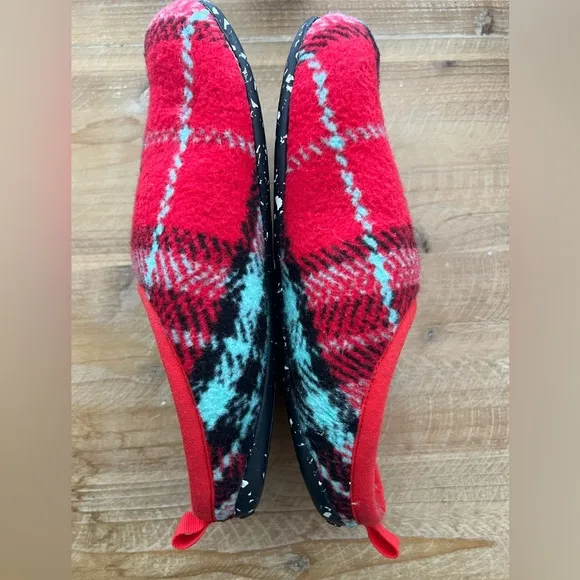 New Camper Wabi Printed Recycled Cotton Women’s Slippers Size 7.5