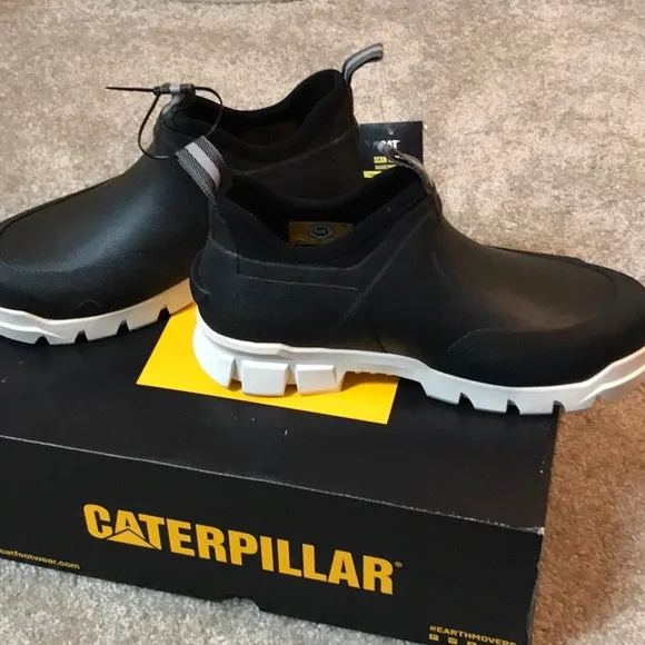 New Caterpillar Stormers unisex waterproof lo rise shoes - black - M 13 W 15