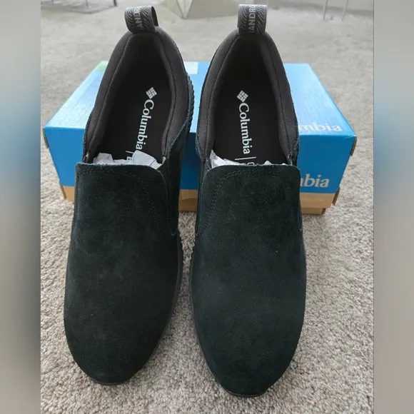 NEW Columbia Landroamer Camper Slip-On Casual Shoes Black Men’s US 10 Outdoor