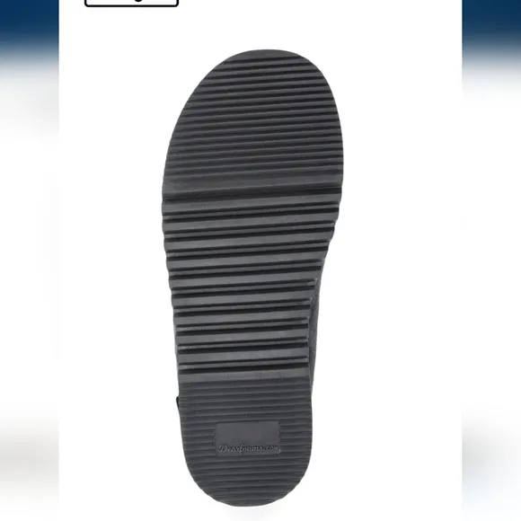 new DEARFOAMS SLIPPERS/ CLOGS brand new BLACK sizes L &amp; XL ... 11/12  &amp; 13/14