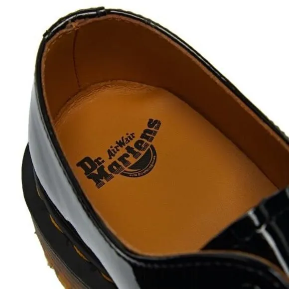 NEW Dr Martens 1461 Bex Shoes Black Patent Lamper Size 6