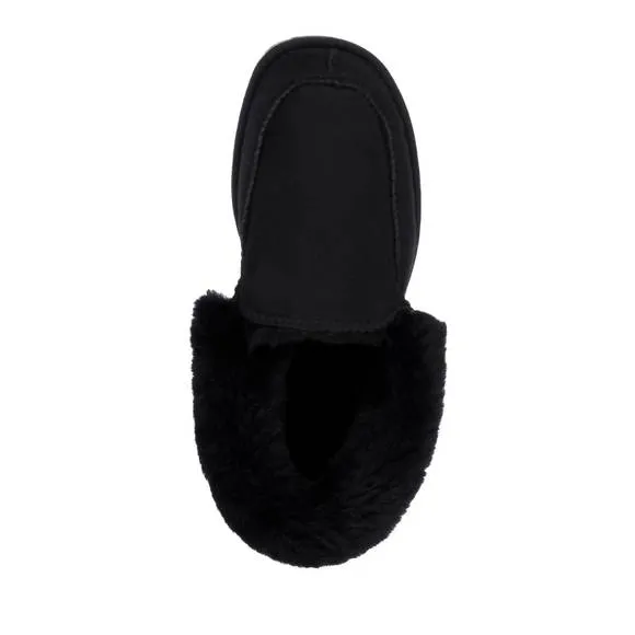 NEW EMU AUSTRALIA men's platinum murray fold down slipper in black