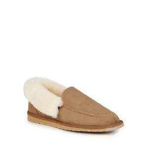 NEW EMU AUSTRALIA men's platinum murray fold down slipper in chestnut