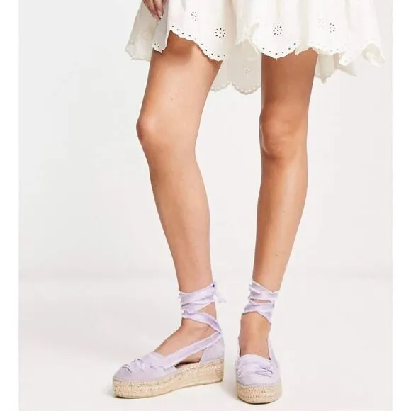 New Free  People Destino Espadrille Platforms Size 39